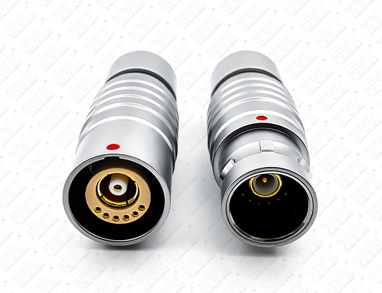 4B6+1同轴浮动航空插头