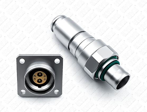 2HW法兰盘航空插头