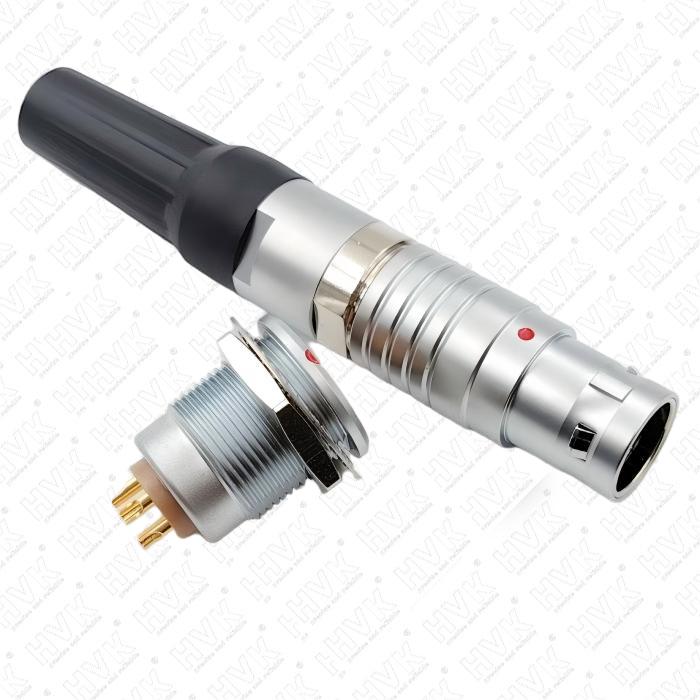 推拉自锁式连接器