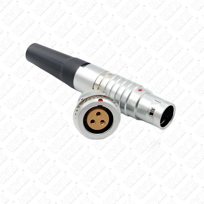 推拉自锁式连接器