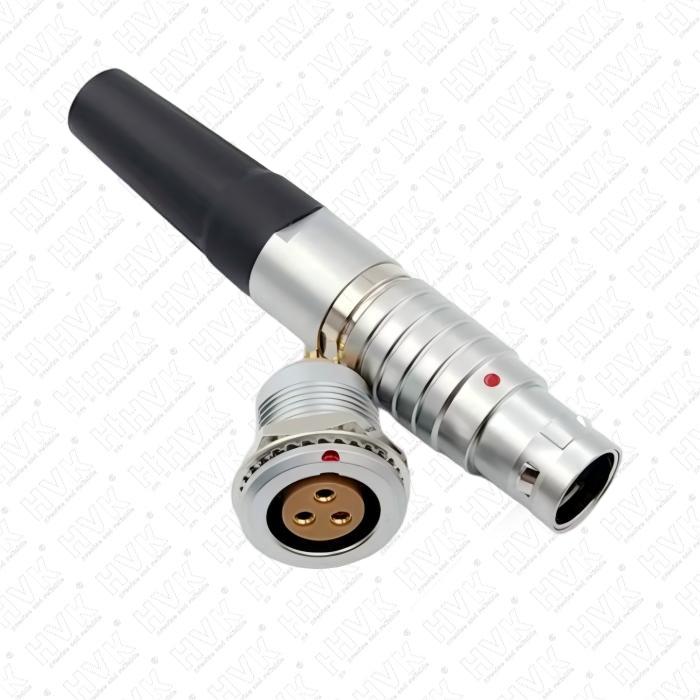 推拉自锁式连接器