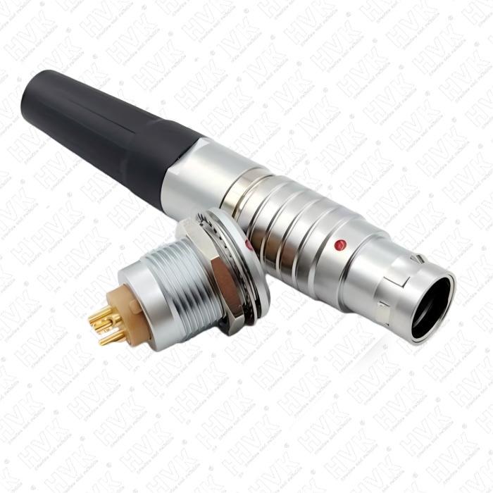推拉自锁式连接器