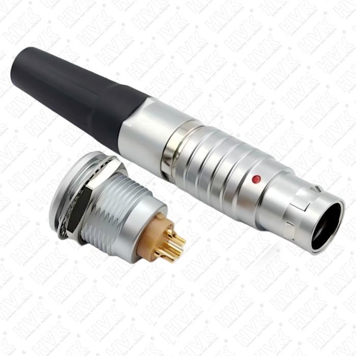 推拉自锁式连接器